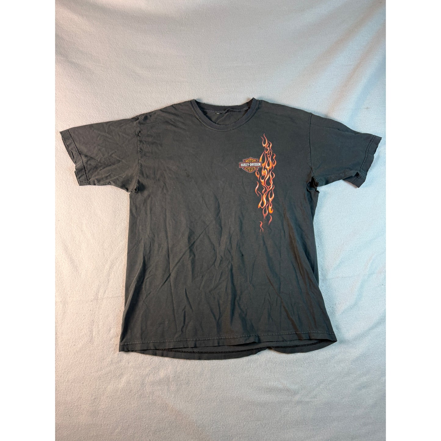Harley-Davidson Flames  T-Shirt - M