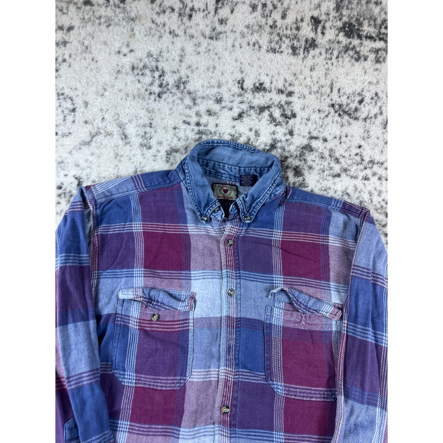 Vintage Halifax Flannel Shirt Mens - XL