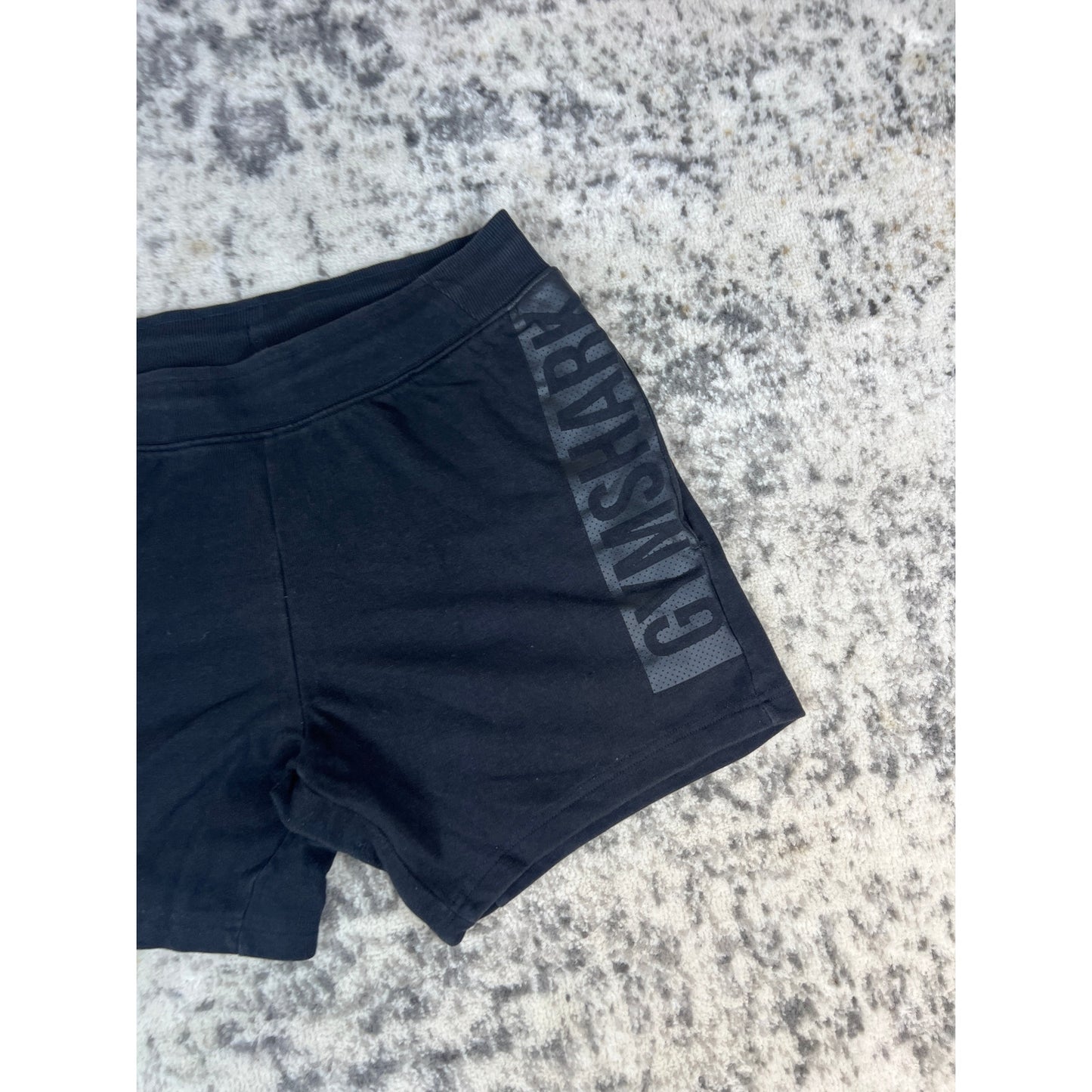 Black Gymshark Cotton Sweat-shorts - M