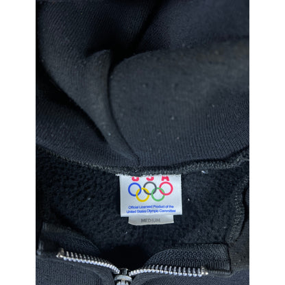 Vintage USA Olympics Full Zip Hoodie - M