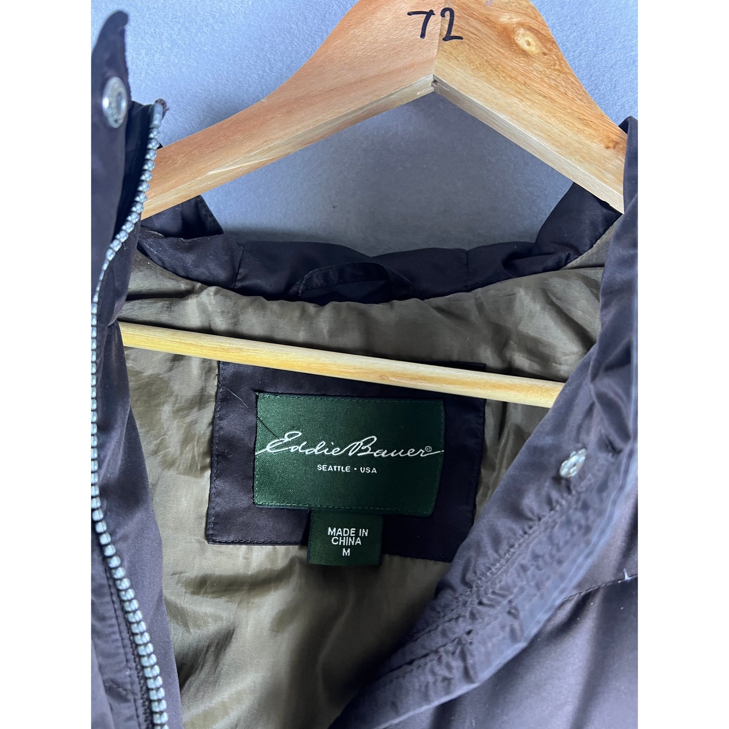Eddie Bauer EB550 Down Parka Coat Womens - M