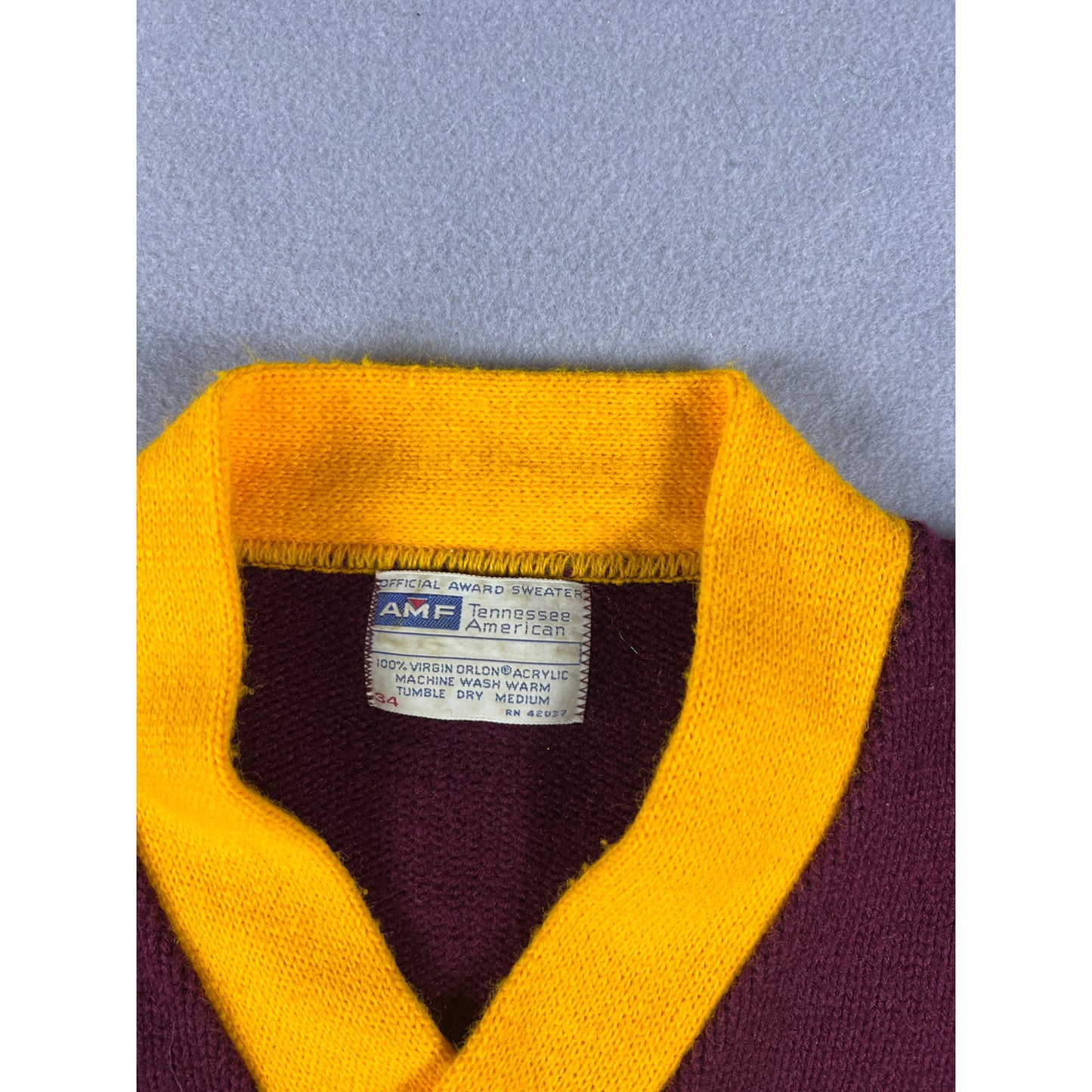 Vintage AMF Tennessee American Knit Award Sweater - S