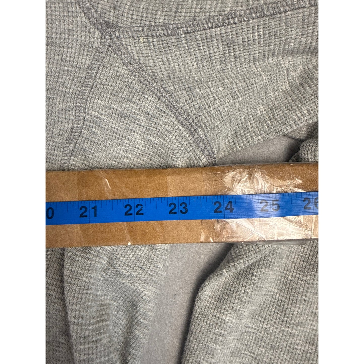Eddie Bauer Henley Thermal Shirt - L