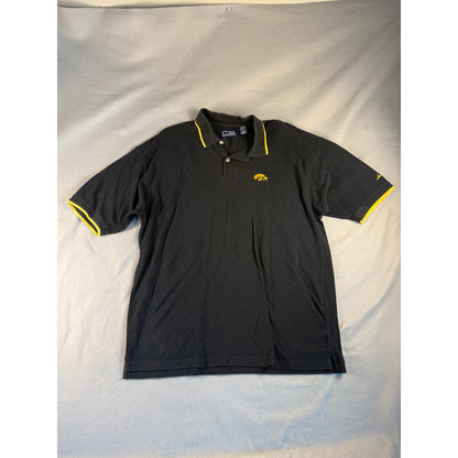 Vintage Iowa Hawkeyes Polo Shirt - XL