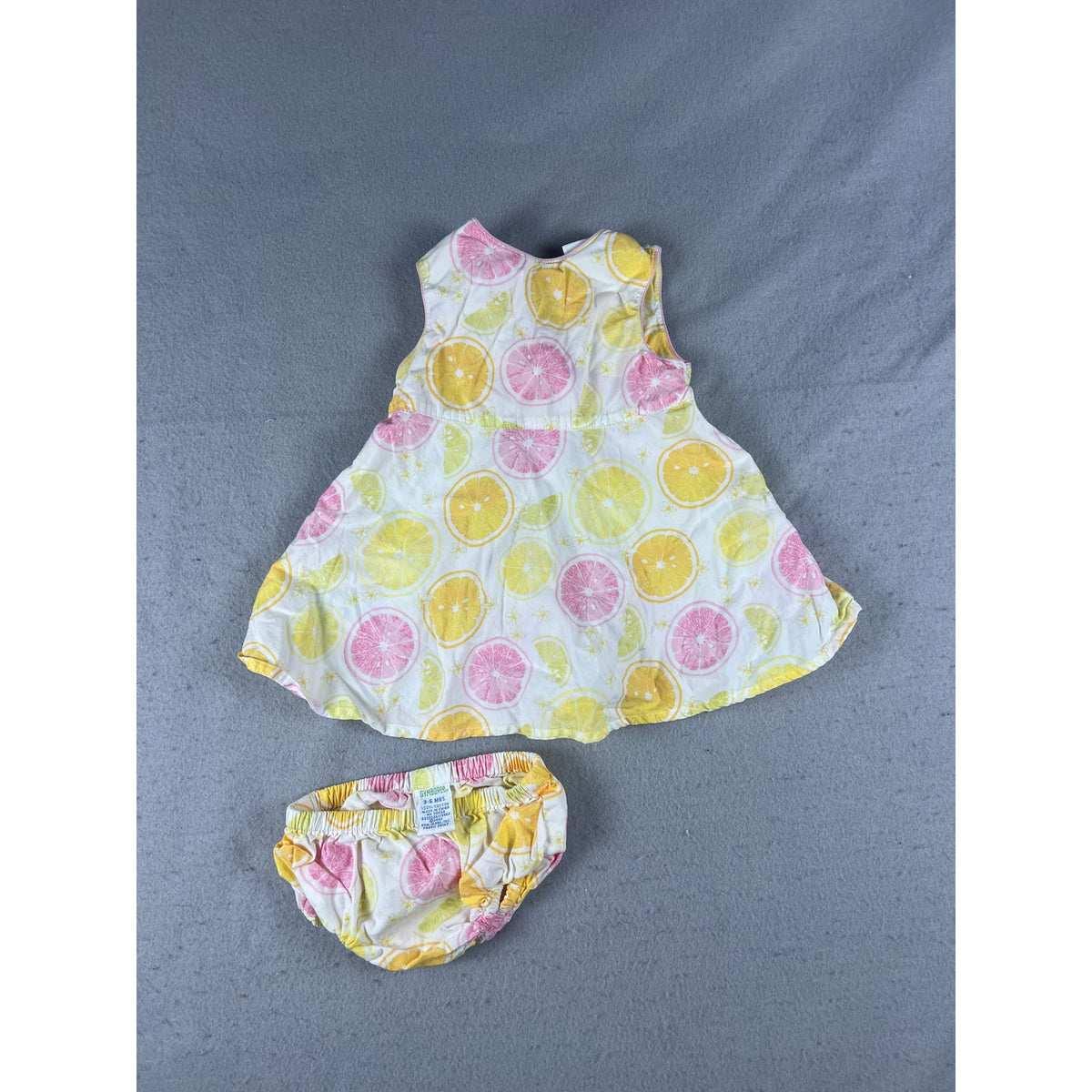 Vintage Gymboree Dress Diaper Cover Baby Girls 3-6M