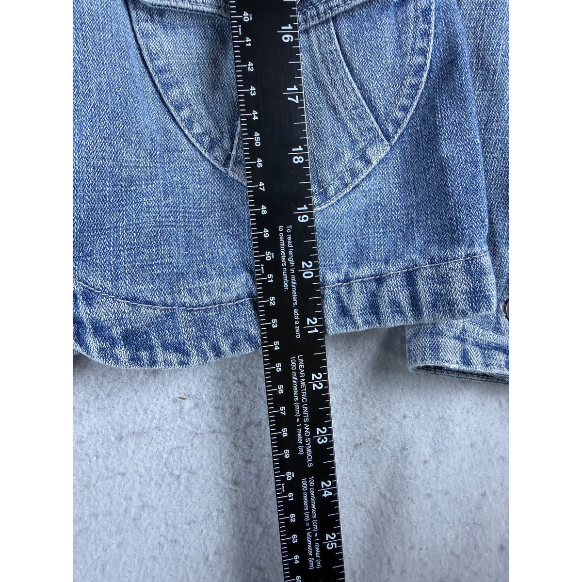 Mossimo Denim Jacket Womens - L