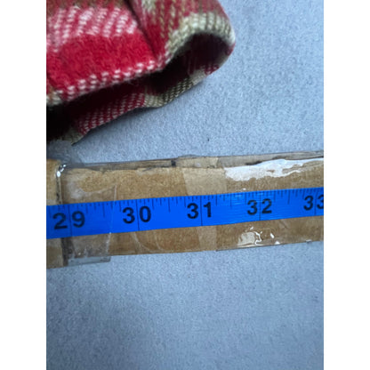 Vintage Wool Tartan Plaid Skirt - 24