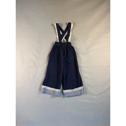 Vintage Denim Overalls Girls - 12M