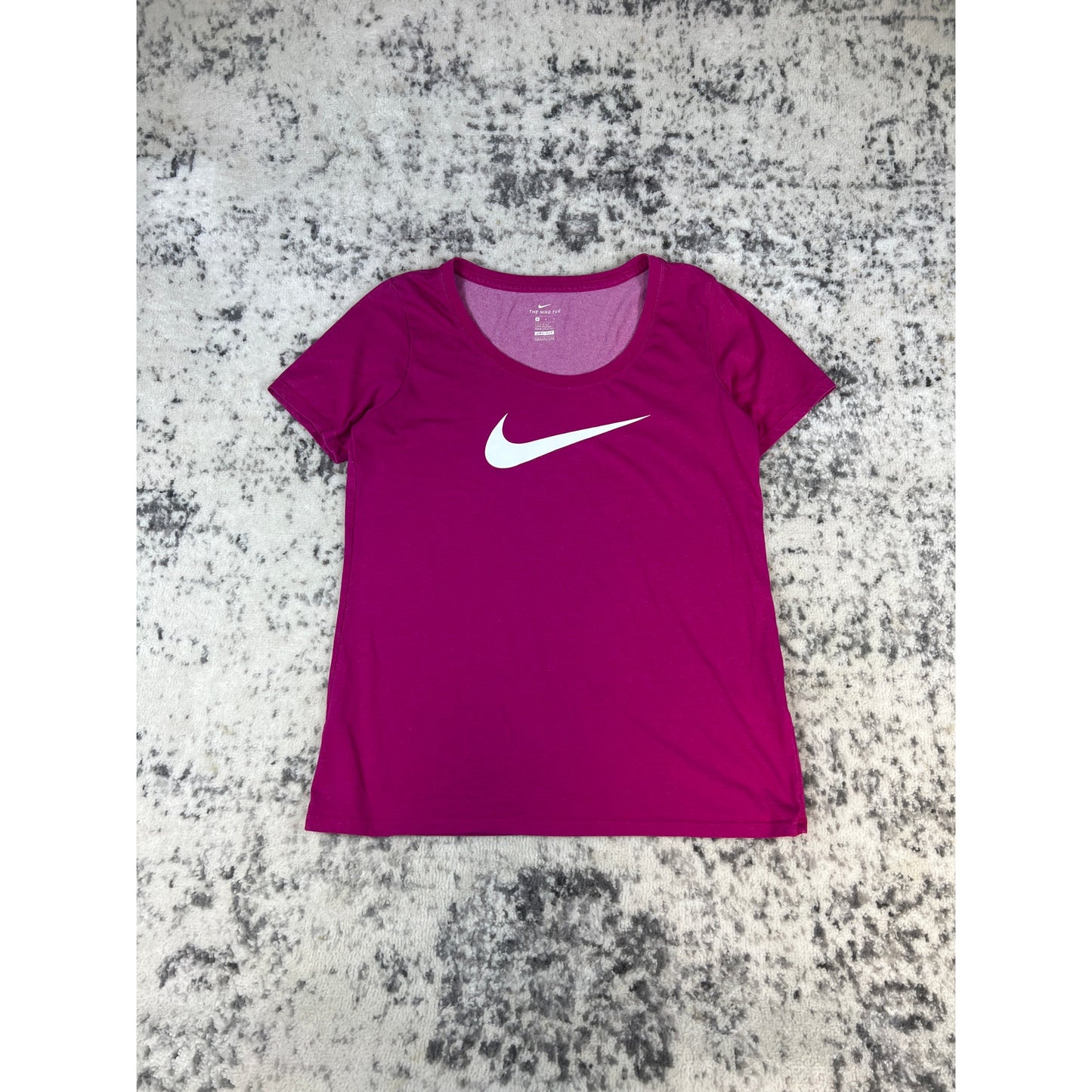 Purple Nike Center Swoosh Graphic Tee - M