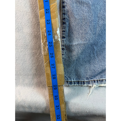 Vintage Y2K Blue Asphalt Flare Jeans - 9