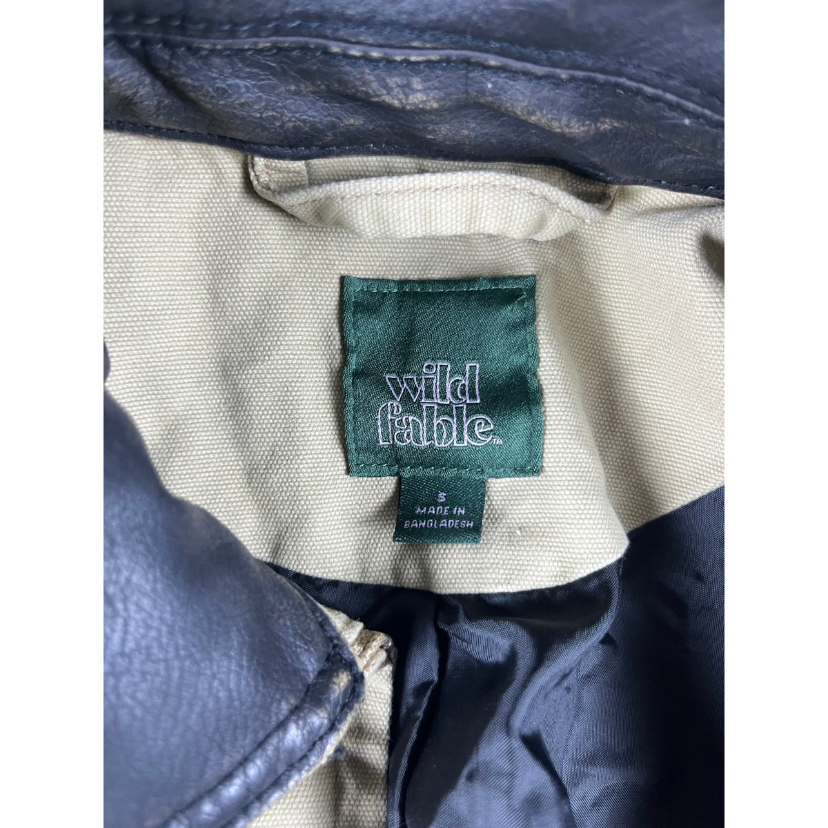 Wild Fable Canvas Bomber Jacket Womens - S