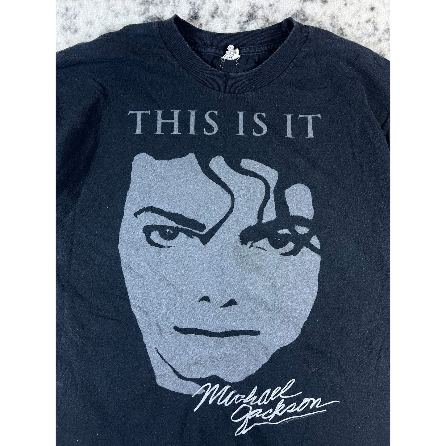 Vintage Michael Jackson This Is It Tour Shirt -vL