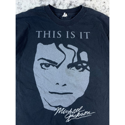 Vintage Michael Jackson This Is It Tour Shirt -vL