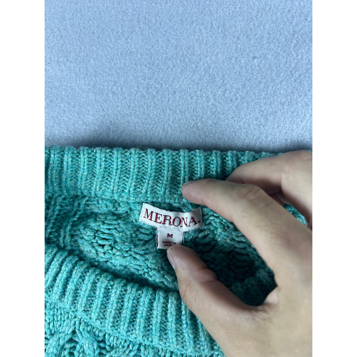 Merona Cable Knit Sweater Womens - M
