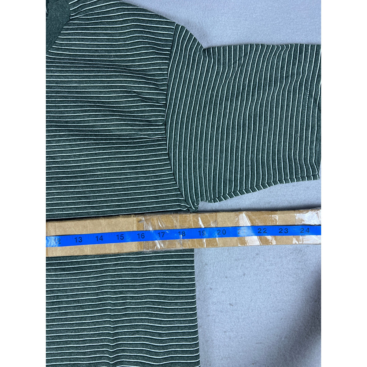 Vintage 90s Striped Single Stitch T-Shirt - L