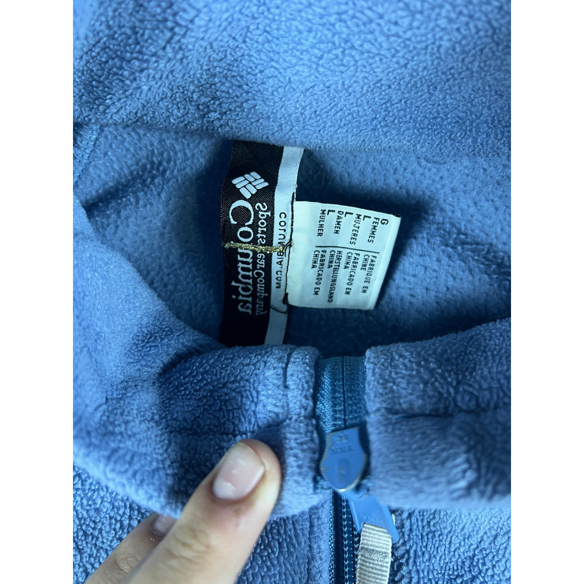 Columbia Fleece Jacket Womens - L