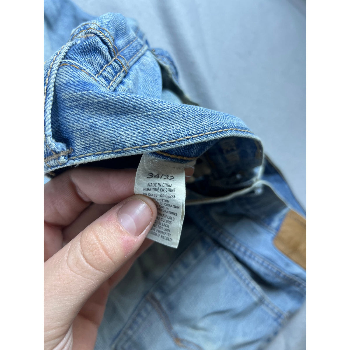 American Eagle Distressed Bootcut Jeans - 34x32