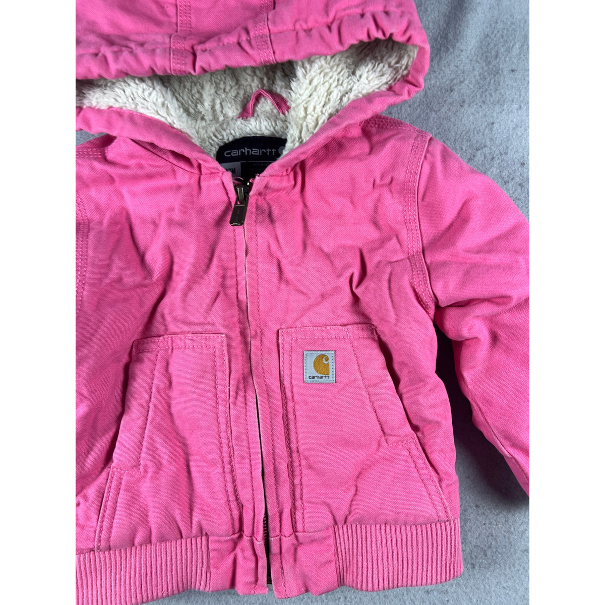 Carhartt Canvas  Sherpa Lined Jacket Toddler - 12M
