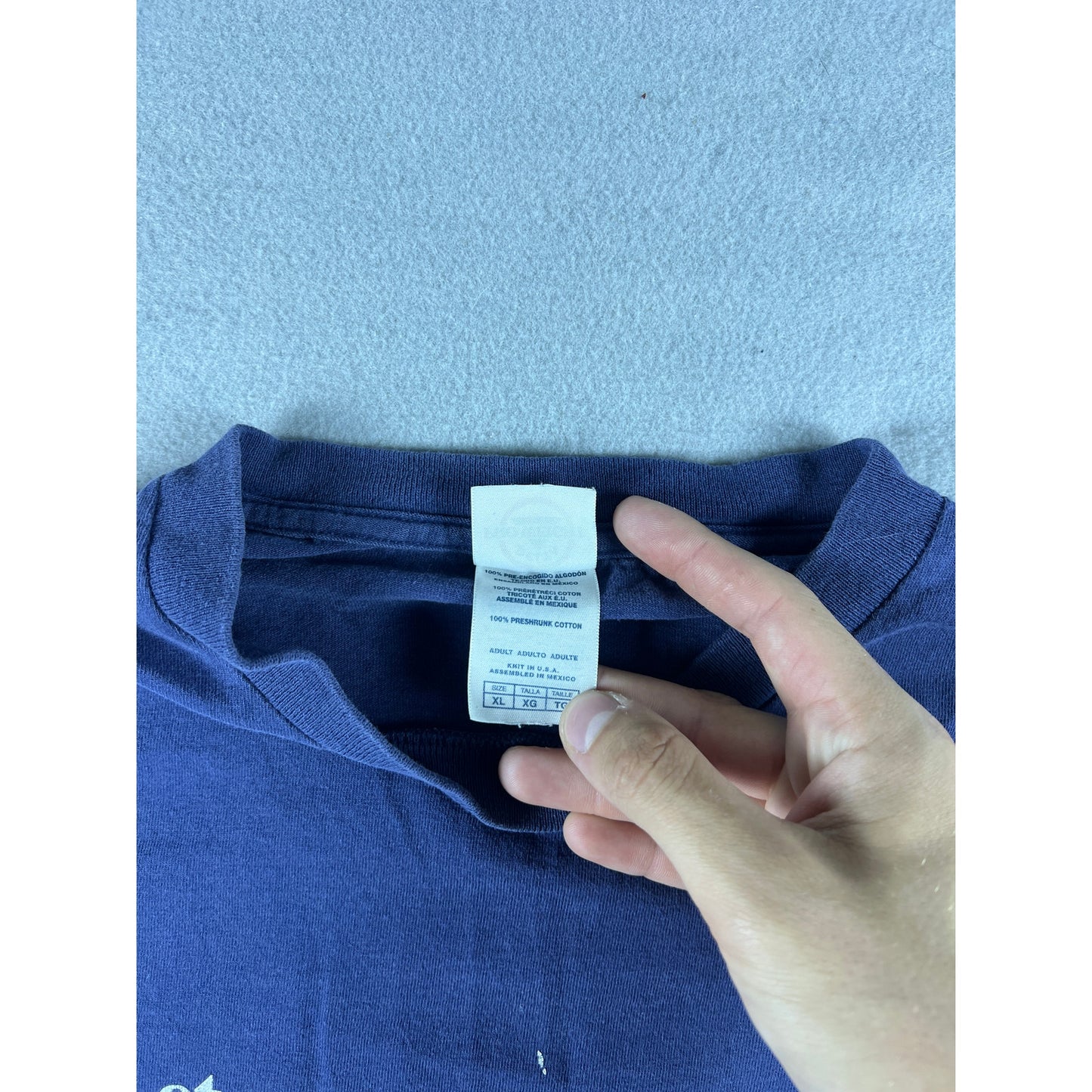 Vintage Y2K Funny Humor Slogan Shirt - XL