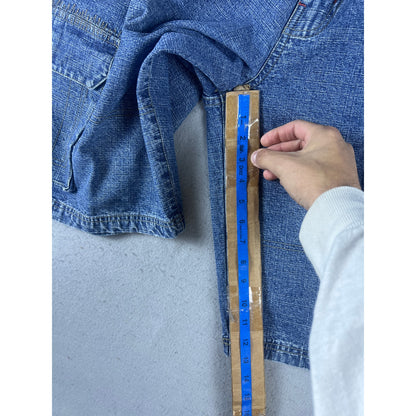 Vintage Y2K No Boundaries Denim Cargo Shorts - 34