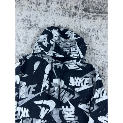 Nike Sportswear All Over Print Hoodie - M