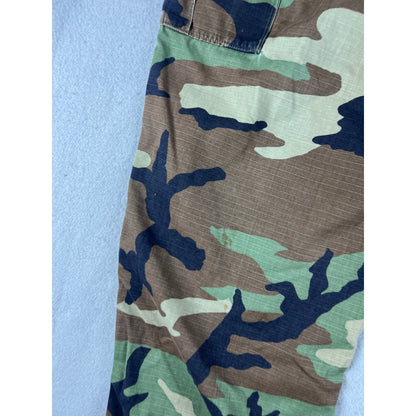 Vintage BDU Military Camo Ripstop Cargo Pants - 33x31