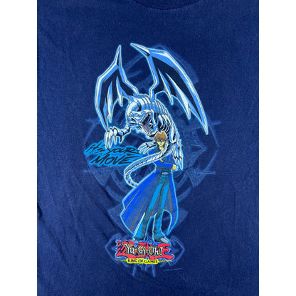 Yu-Gi-Oh! Seto Kaiba Blue Eyes T-Shirt Youth - L