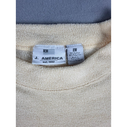 J America Spellout Sweatshirt - L