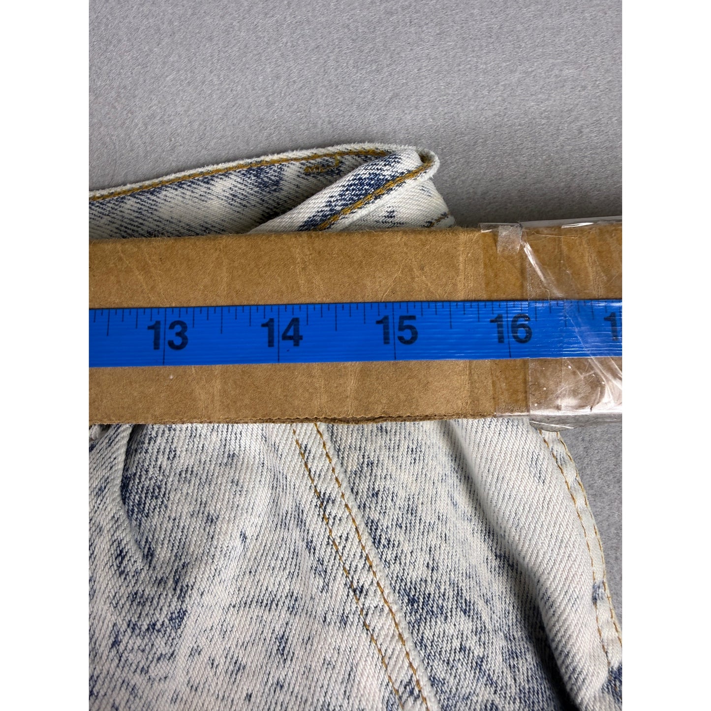 Vintage Bristol Blues Acid Wash Denim Shorts - 36