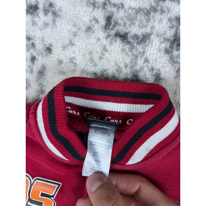 Vintage Disney Pixar Cars Pit Crew Jacket Kids 3T Varsity Y2K