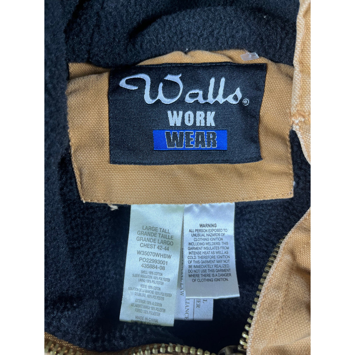 Walls Workwear Canvas Jacket - L
