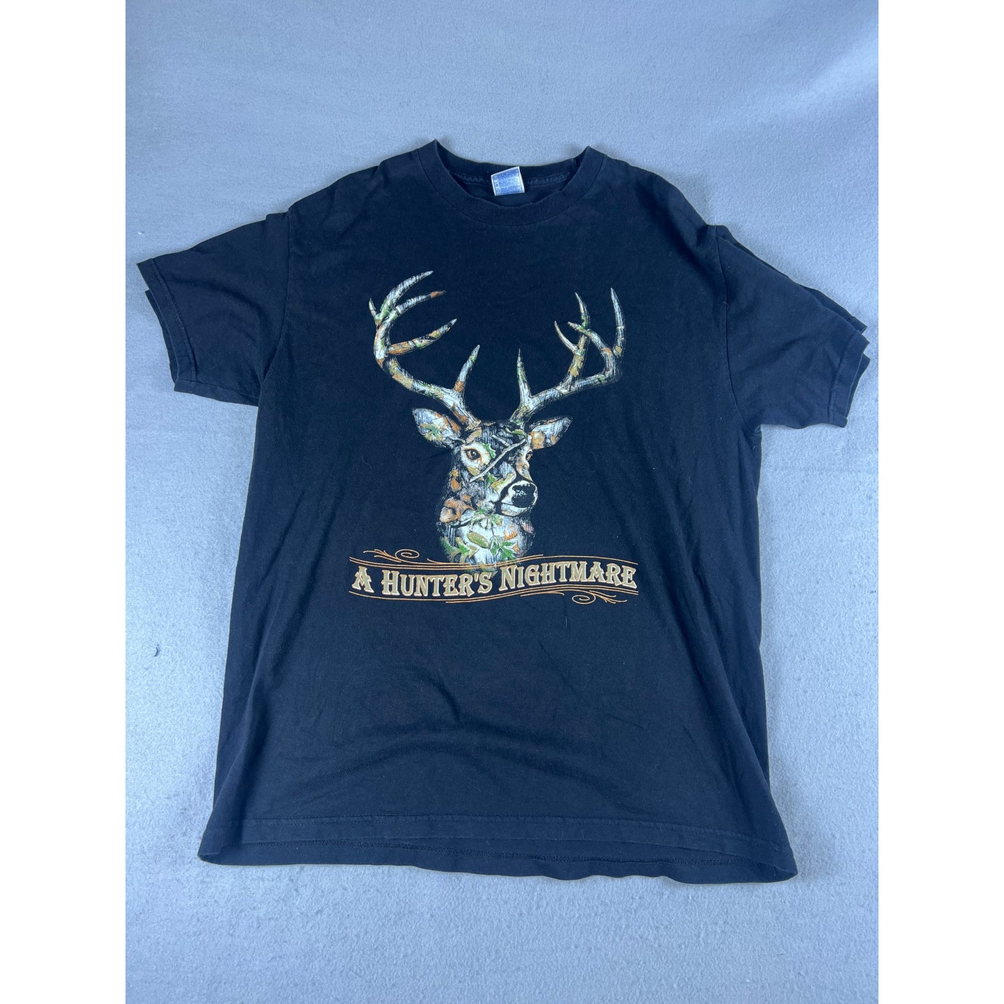 Vintage A Hunter's Nightmare T-Shirt - L