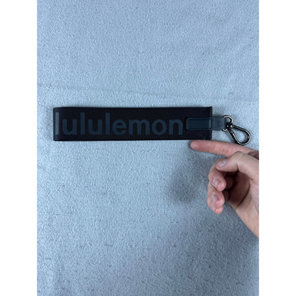 Lululemon Never Lost Keychain Clip & Strap Webbing Logo