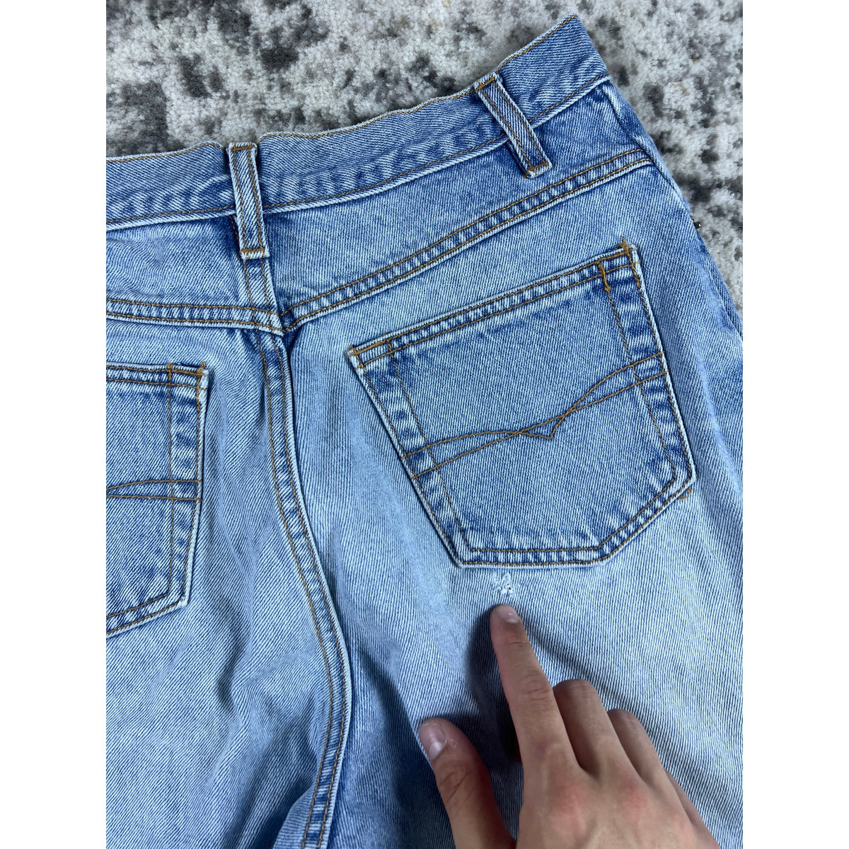 Vintage High Rise Denim Shorts Womens - 28