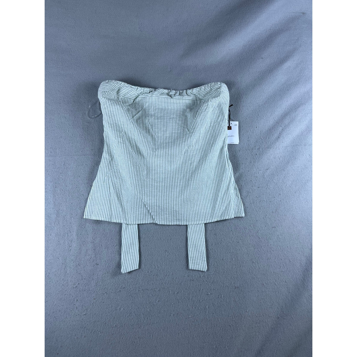 Originality Striped Tube Top - XL