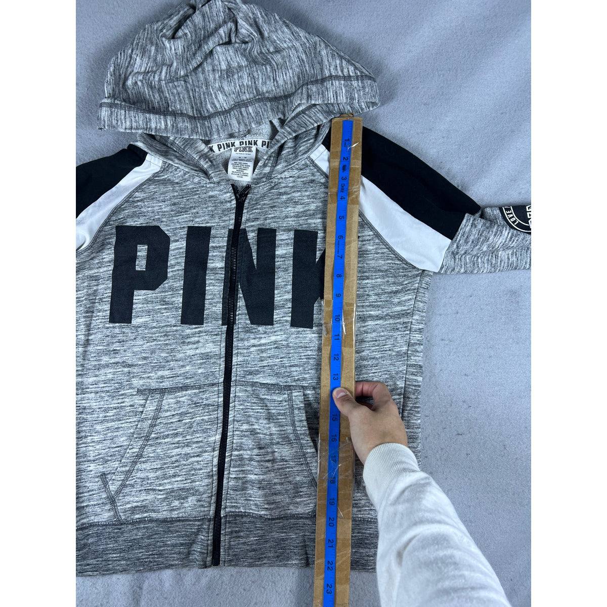 PINK Victoria's Secret Spellout Hoodie Womens - M