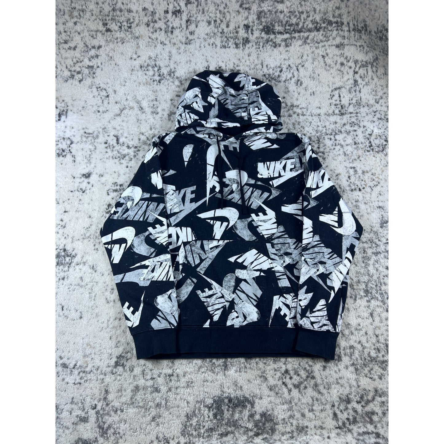 Nike Sportswear All Over Print Hoodie - M