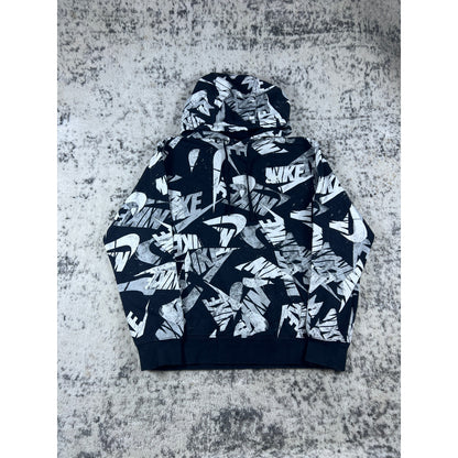 Nike Sportswear All Over Print Hoodie - M