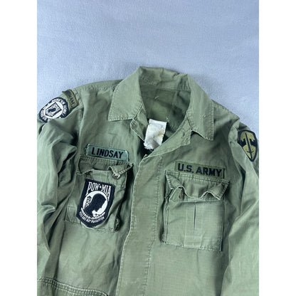 Vintage Vietnam War US Army Ripstop Jungle Jacket Shirt - M