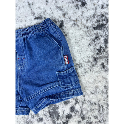 Vintage Kids Sesame Street Jean Shorts - 18M