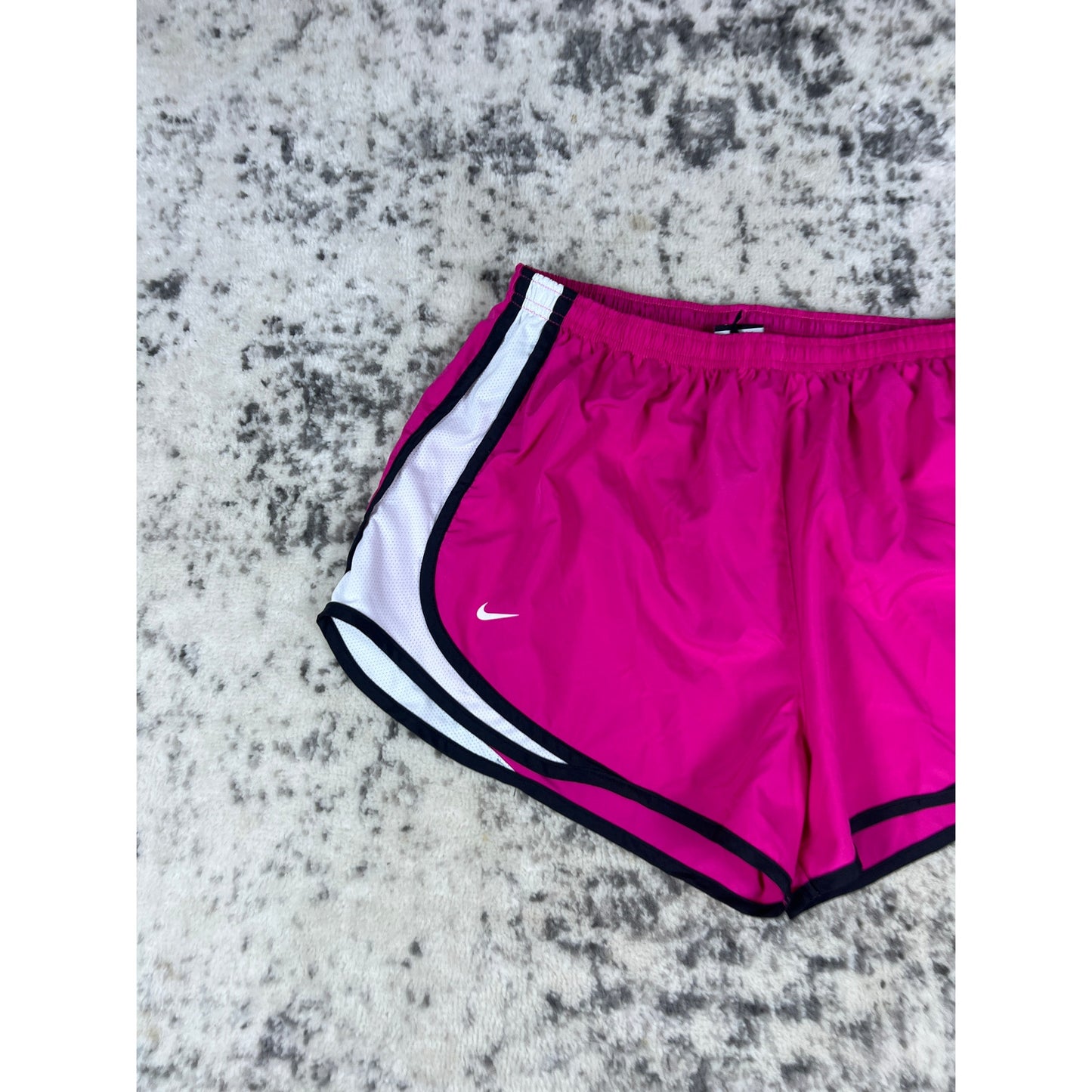 VTG Nike Purple Swoosh Shorts Women's XL Y2K Running Athletic