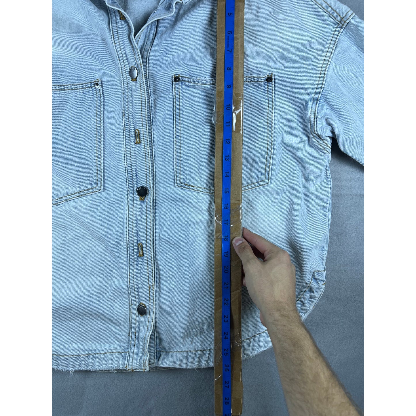 Twelve by Ontwelfth Denim Jacket Womens - L