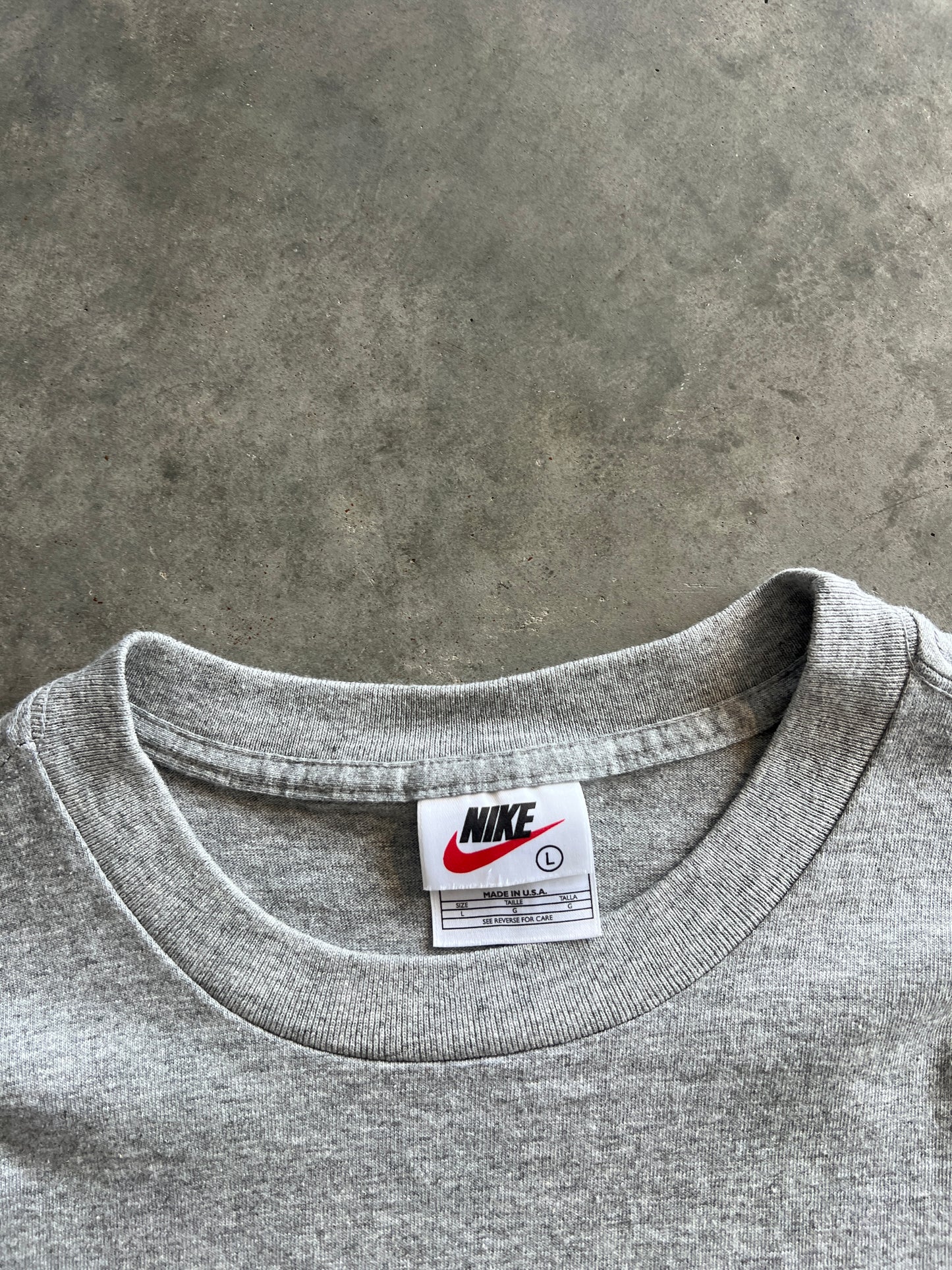 Vintage Grey Nike Athletics Shirt - M