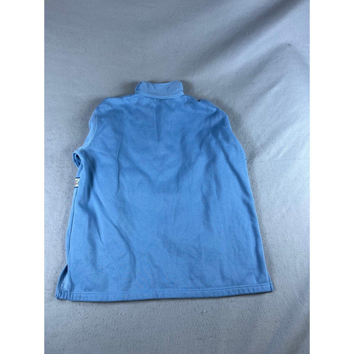 Floral Embroidered Fleece Sweatshirt - XL
