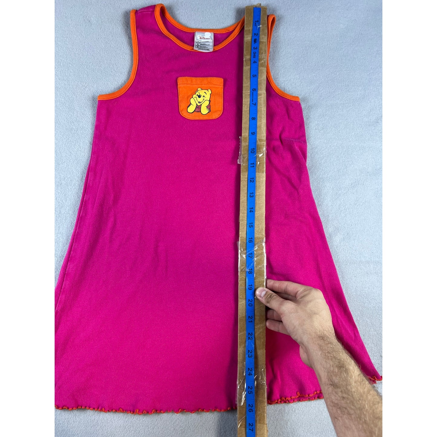 Vintage Disney Winnie The Pooh Tank Dress - M 7/8
