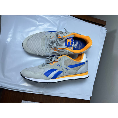 Reebok Royal Tempo Sneakers - 10.5 Light Solid Grey Blue Fire Spark Suede