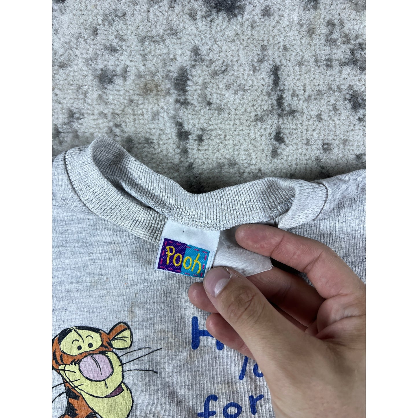 Vintage Disney Pooh Tigger Golf Shirt Toddler 12M–18M