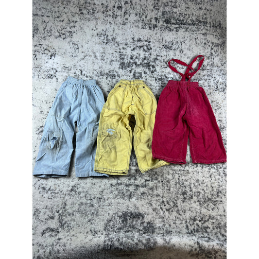 Vintage Kids Overall Pants - OS