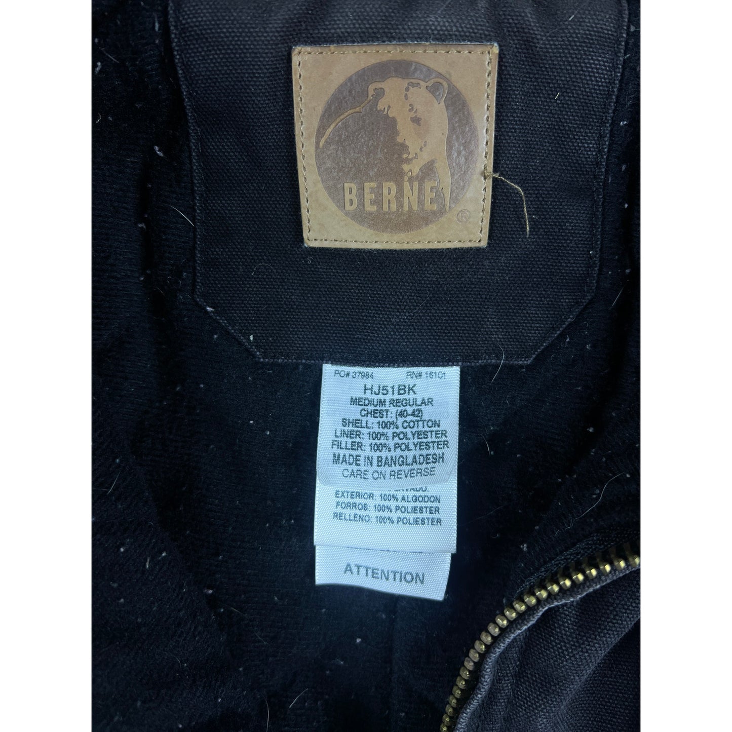 Berne Canvas Workwear Jacket - M