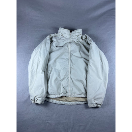 Columbia Fleece Lined Windbreaker Jacket Womens - XL